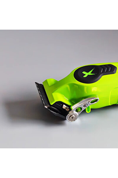 BIRAI Aparat de tuns profesional BRDPRO CUT, 7000 RPM, 2000mAh, lame din oțel inoxidabil, verde deschis