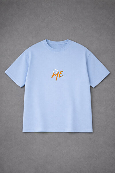 LORVEX Unisex T-Shirt Oversized Comfortable Fit It'Z Me Printed Premium T-Shi...