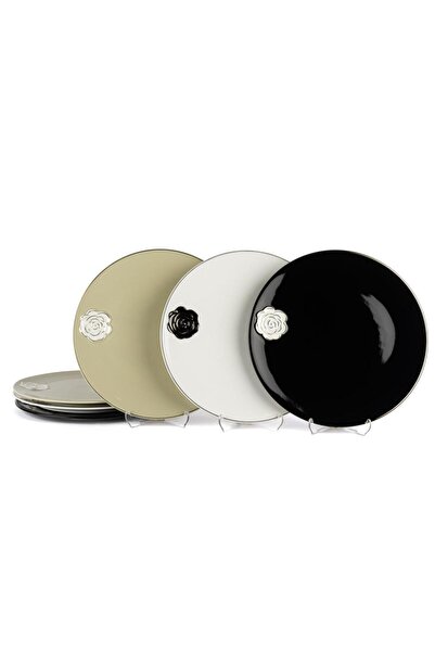 Mikasa Moor Rosaria 3 Assorti 6-Piece Serving Plate 28cm