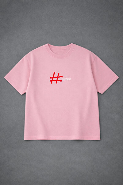 LORVEX Oversized Comfortable Fit Unisex T-Shirt Respectt Printed Premium T-Shirt