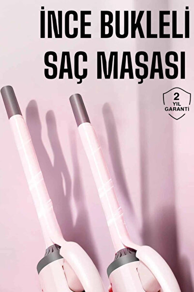 Epilons مكواة تجعيد الشعر 10 ملم، عصا تجعيد الشعر المحمولة