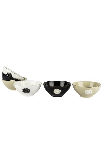 Mikasa Moor Rosaria 3 Assortment 6-Piece Bowl 14cm