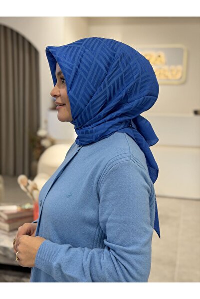 Imannoor İMAN KARE MAİA EŞARP BLUE