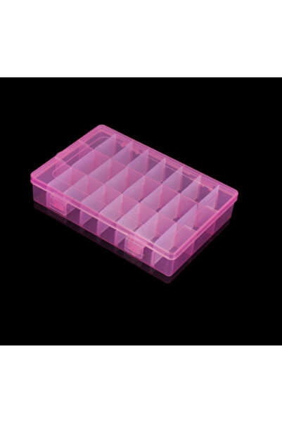 Pink Nails Organizator Nail Art Roz Divide M