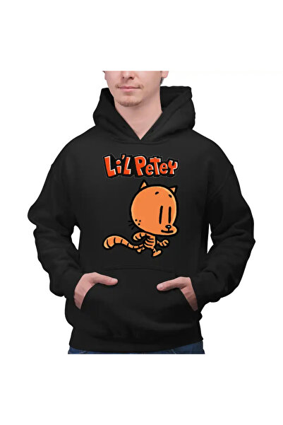 OEM Men's Hoodie Dog Man Lil Petey Cat Dav Pilkey