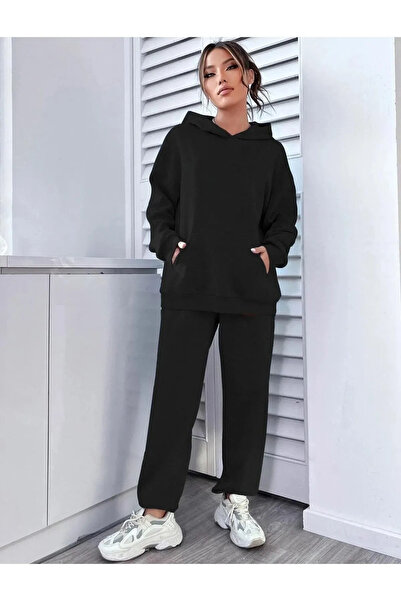 my feminen طقم رياضي كبير الحجم 2 خيط