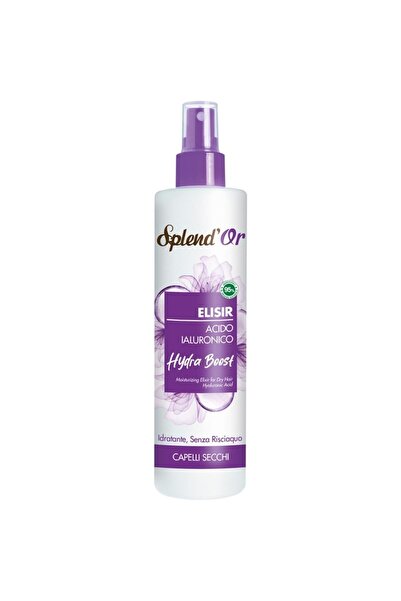SPLENDOR Set of 3 x Elixir Splend'Or Hydra Hair Oil, Hyaluronic Acid, 200 ml