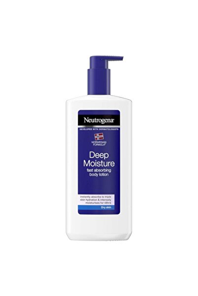 Neutrogena Set 2 x Lotiune de Corp Deep Moisture, pentru Piele Uscata, 400 ml