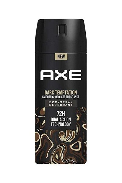 Axe Dark Temptation Body Spray - Soft Chocolate Scent (72 Hour Protection) 150ml
