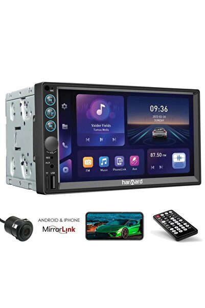 harward HR-G756 Double Teyp 7 İnç 4x50 Watt Mirrorlink