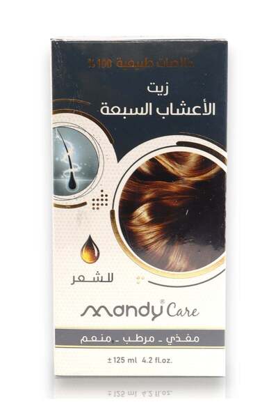 MANDY CARE زيت الشعر من سبعة أعشاب - 125 مل