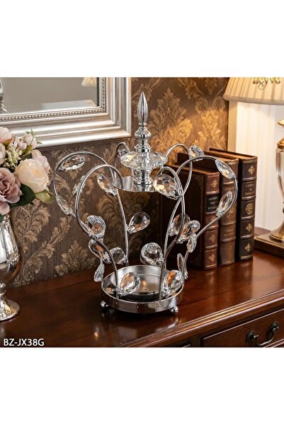 USTAOGLUHOME LÜKS TAŞLI MUMLUK ŞAMDAN