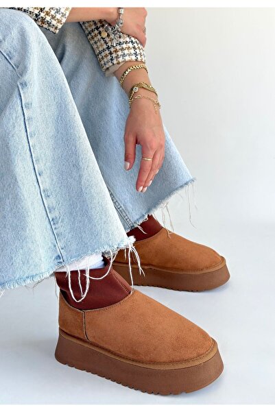 FRESCO SCARFS Cuen taba suede boots