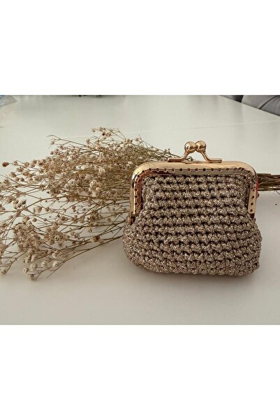 Canbutik Handmade mini knitted coin purse