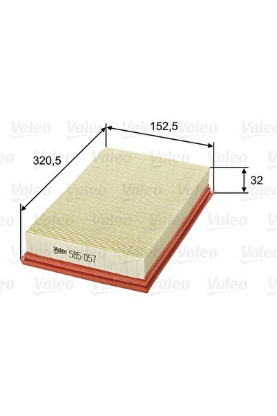 VALEO HAVA FILTRESI TRANSIT V184 0006 V347 V348 TT9 2,2TDCI 2,4TDCI TT9 0614 ...