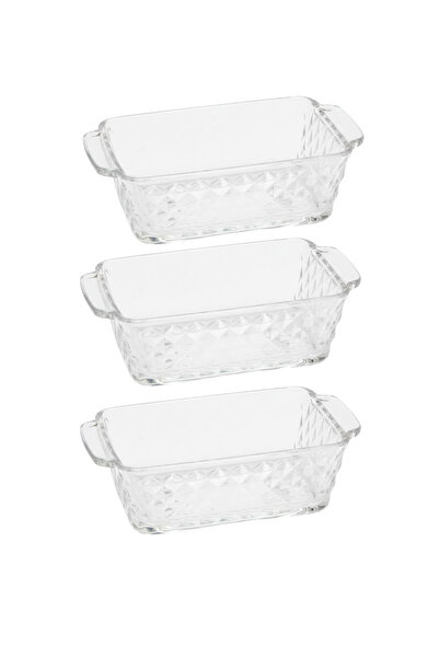 Generic Decorative Pyrex set, 3 pieces, size - 13*8 cm
