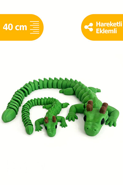 Artimon 3D Store Boynuzlu Ejderha 25 cm Boynuzlu Ejderha | Ejderha Figürü