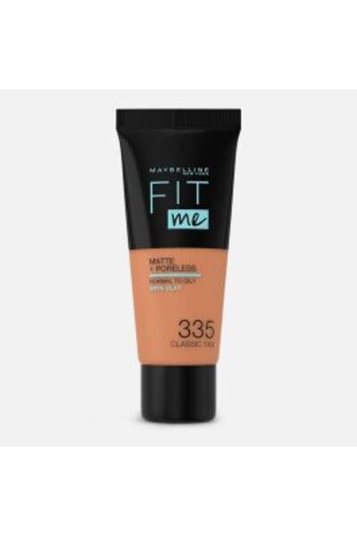 Maybelline New York Fit Me Matte + Poreless Foundation With Clay - N 335 - Cl...