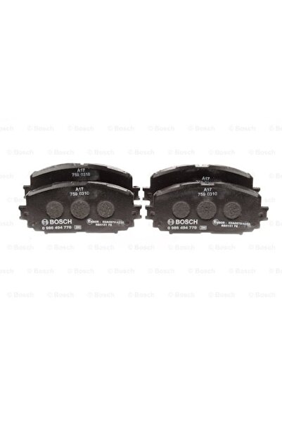 Bosch 0 986 494 770 Комплект спирачни накладки, дискови спирачки