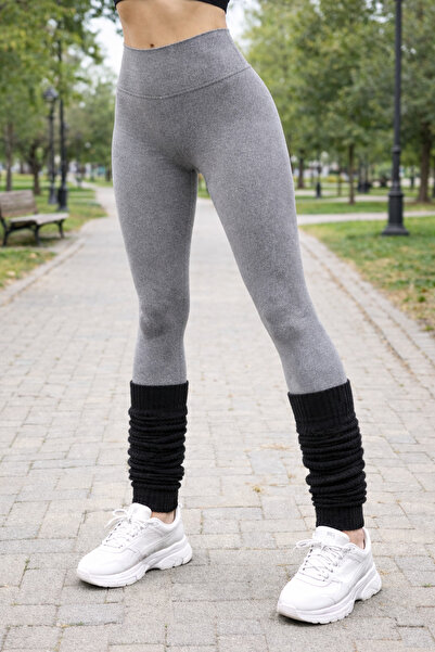 Bamuta Premium Wool Acrylic Leggings Black
