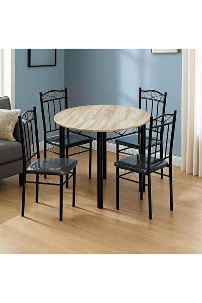 ENDO Home Coffee Table with 4 Chairs