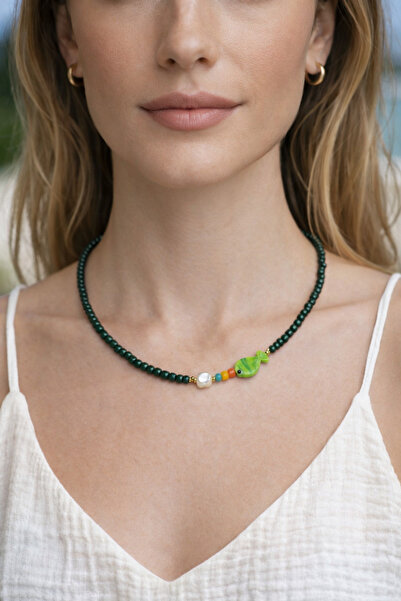 Handmade Balık Figürlü Özel Tasarım Kolye