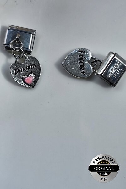 Lynare Italian Charm Bracelet Charm Expression of Endless Love Charm 1 Piece