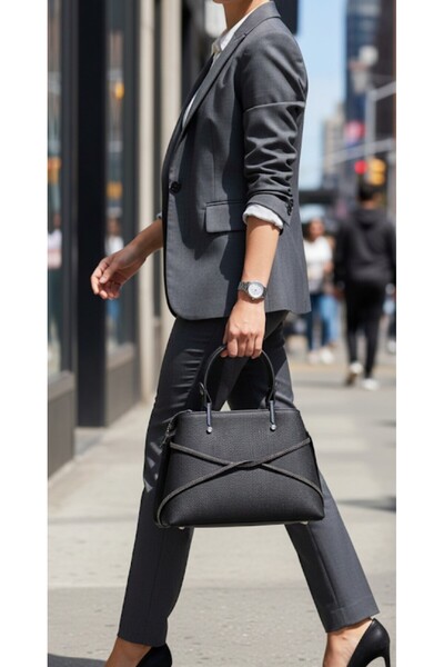 eflanmoda Γυναικεία τσάντα για ειδικές περιστάσεις με 2 θήκες και αξεσουάρ