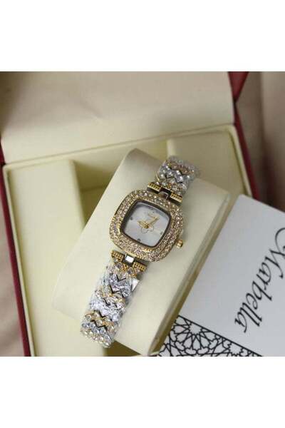 marblino Women's Watch with Zircon Stones