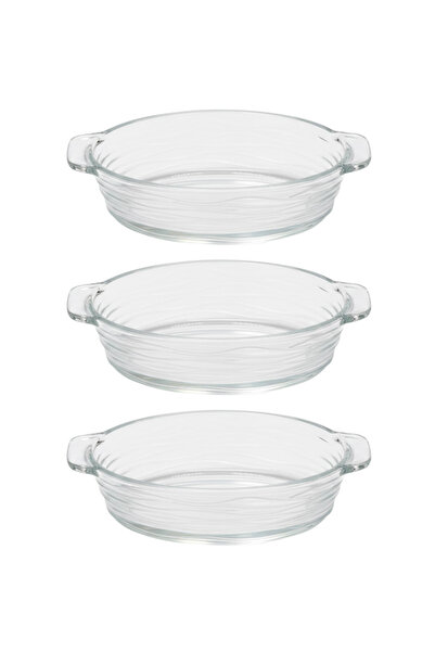 Generic Decorative Pyrex set, 3 pieces, size - 13*9 cm