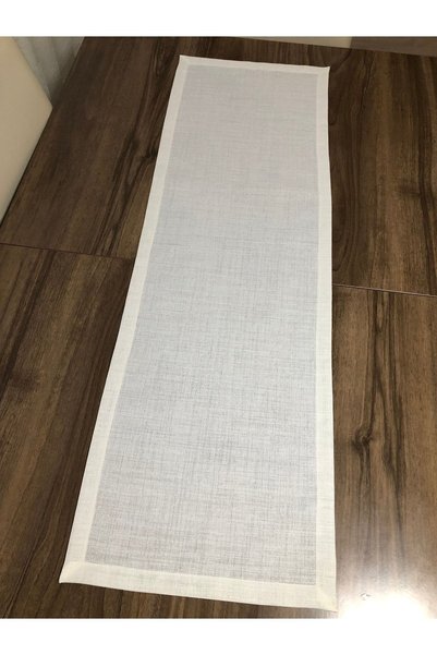 Valerium 40*120 Cm Linen Fabric Embroidery Runner