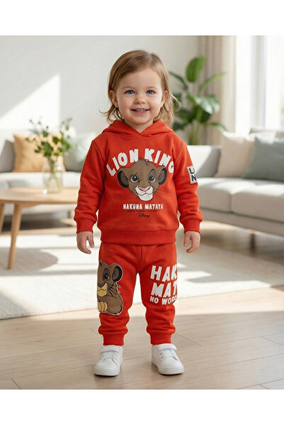 Asliva fashion Asliva Lion Themed Red/Blue Hooded 2-Piece Baby Underwear Set ...