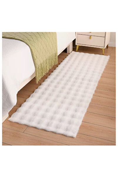 LAOBAN سجادة غرفة نورديك، سجادة فقاعية ناعمة ومريحة، 180 سم × 60 سم