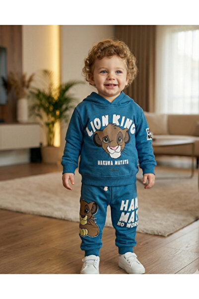 Asliva fashion Asliva Lion Themed Red/Blue Hooded 2-Piece Baby Underwear Set ...