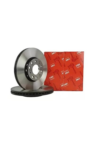 TRW Disc de frână, 4 găuri, Citroen C5, spate