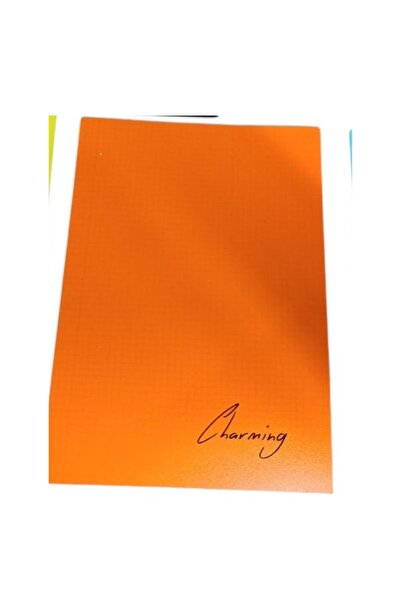 Tokaç دفتر ملاحظات مربعات A4 PP KP مخيط 60 ورقة - برتقالي