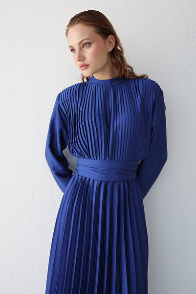 Melike Tatar Pleated Dress 32-2039-2