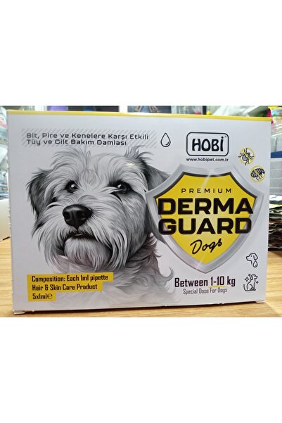 HOBİ Derma Guard Köpekler Için Ense Damla 1-10 kg 1 ml x 5 Adet+mypet köpek p...