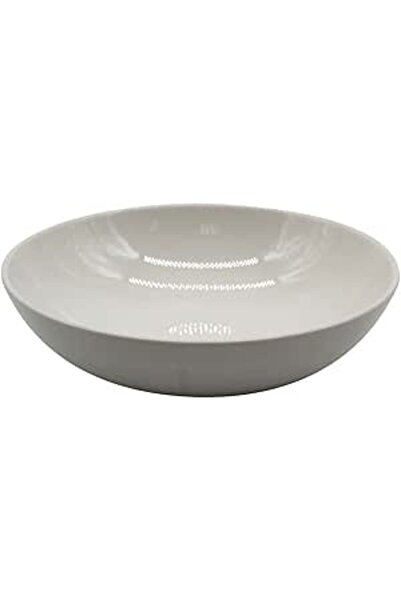 Generic وعاء كريمي فاخر من كواليتير، 17 سم، بورسلين