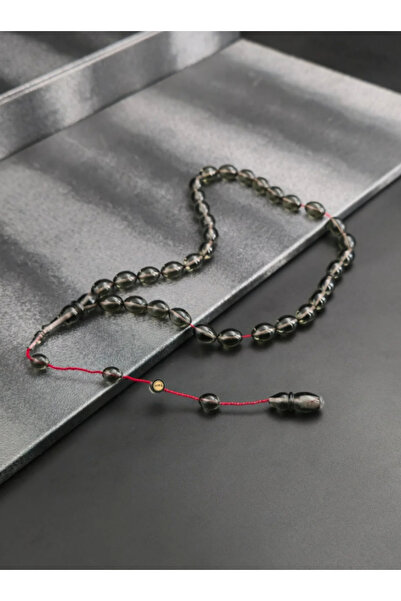 Tesbih-i Hazır Tesbihçilik سلسلة مسبحة مميزة ملونة بلون العنبر الناري مع نظام...