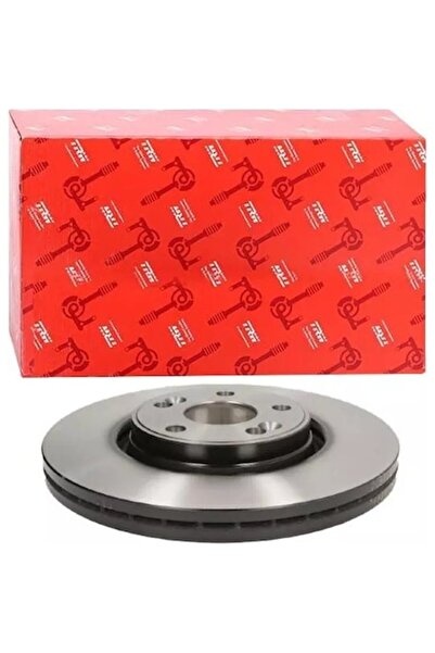 TRW Disc de frână ventilat, 300x44mm, 5 găuri, negru