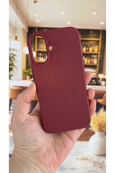 Vip Case iPhone 16 Compatible Silicone Shock-Absorbing Classic Protective Rub...