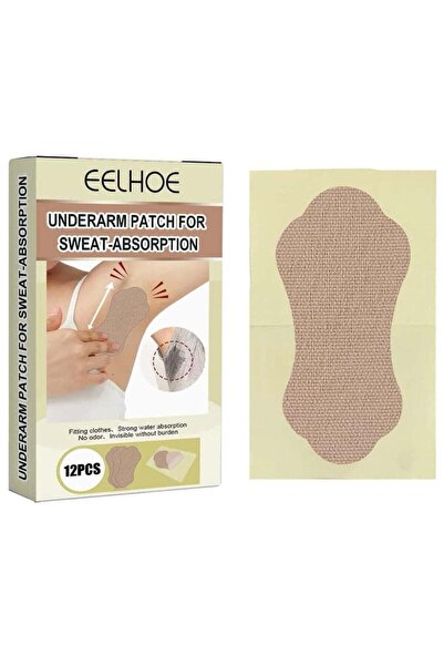 EELHOE 12 Pcs Underarm Sweat Pads