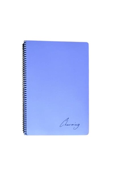 Tokaç دفتر ملاحظات A4 PP KP حلزوني 96 صفحة مسطر - أرجواني