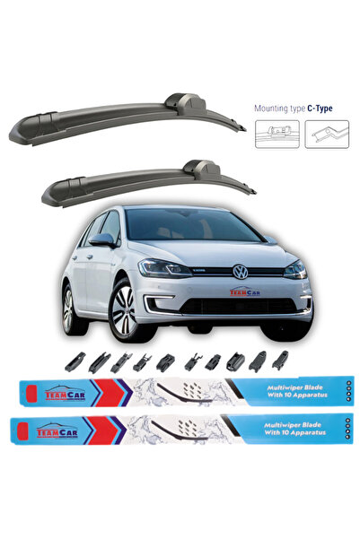TEAMCAR Wipers Volkswagen E-Golf 2014-2020