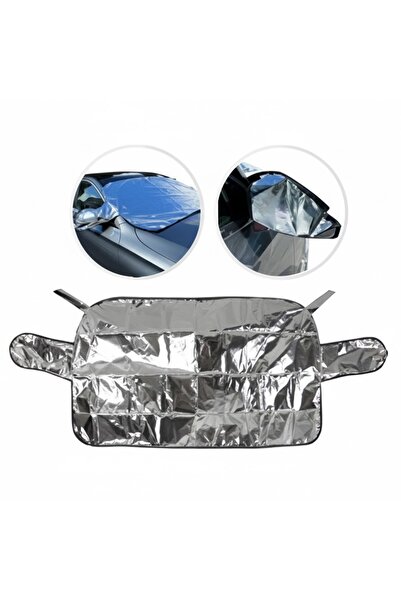 TOMRİSTORE Огледален защитен капак за предното стъкло на автомобила - слънцез...