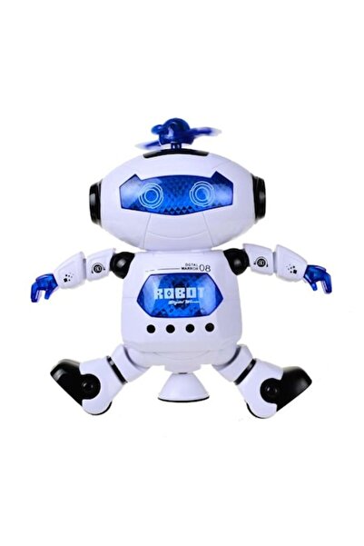 WTO WTO® Interactive Robot, 360 degree rotation, light and sound effects, 25 ...