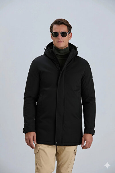 PIQUE Men's coat Hooded men's cotton coat