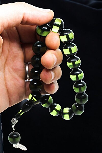 Atolyezone Efe Boy Maskot Şakşak Sürmeli Toz Kehribar Tesbih