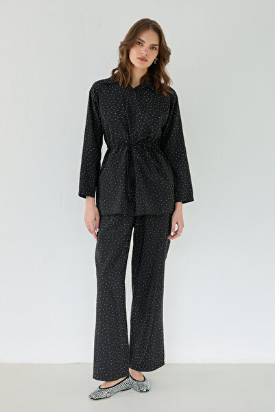 Melike Tatar Stone Shirt Set 32-2608